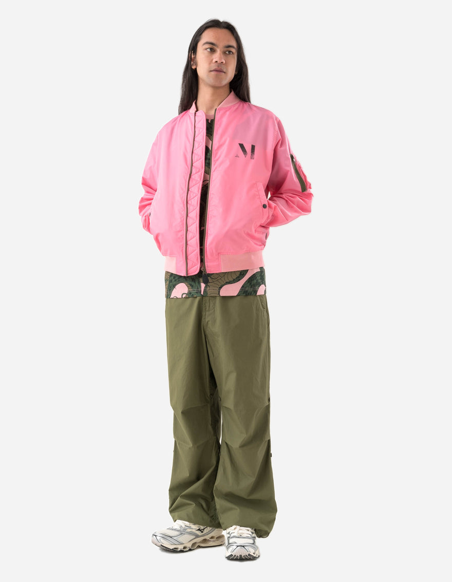 6112 Maharishi Flight Jacket Pink