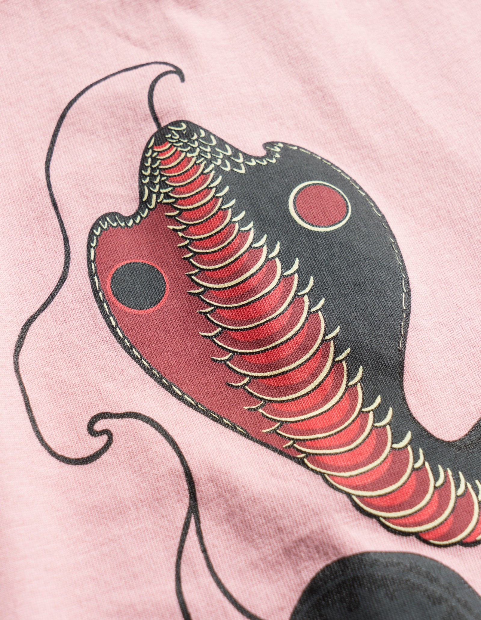 1452 Year of the Snake L/S T-Shirt Pink