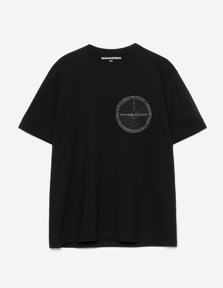 1456 Celeste Zodiac T-Shirt Black