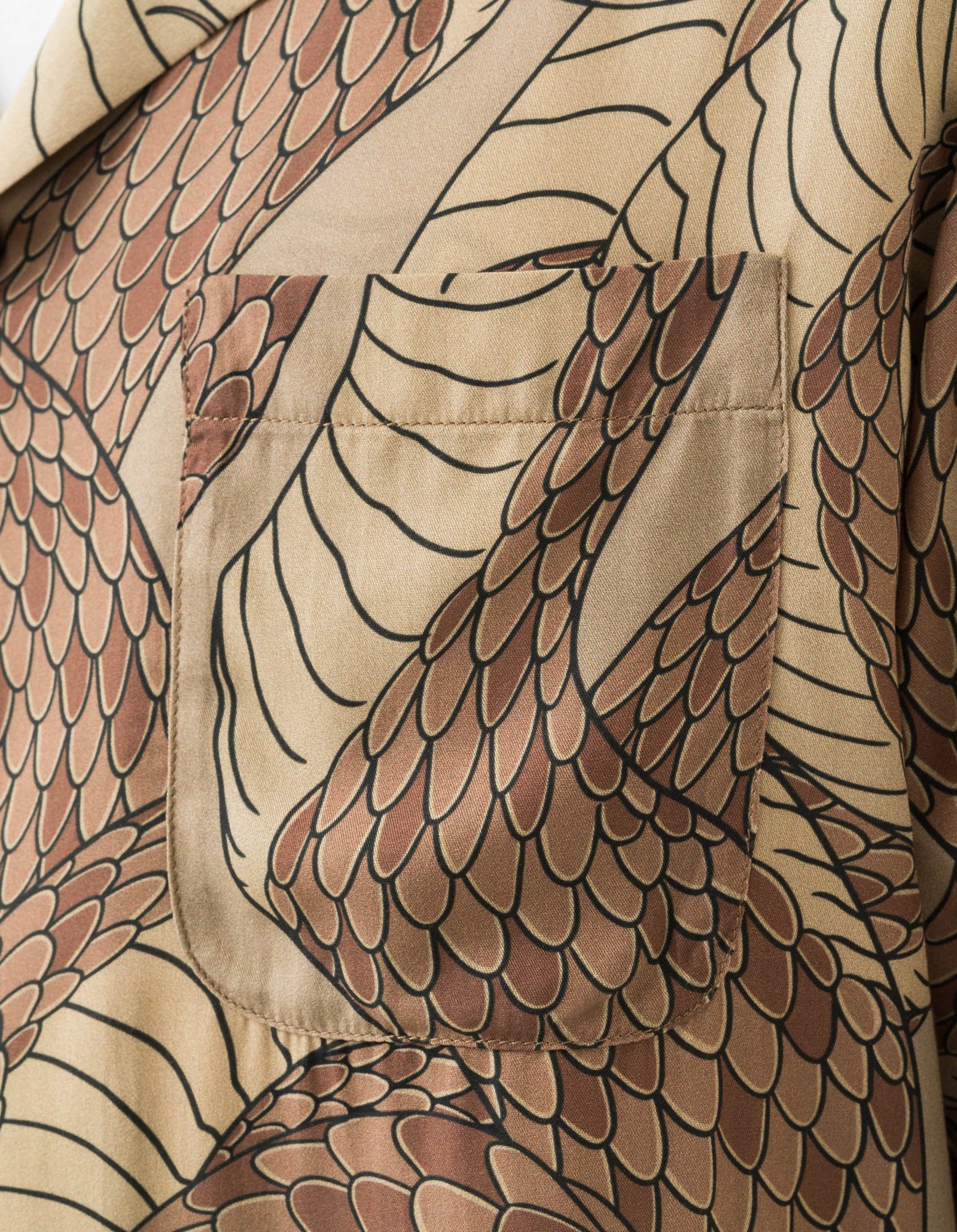 1480 Snakeskin Summer Shirt Desert