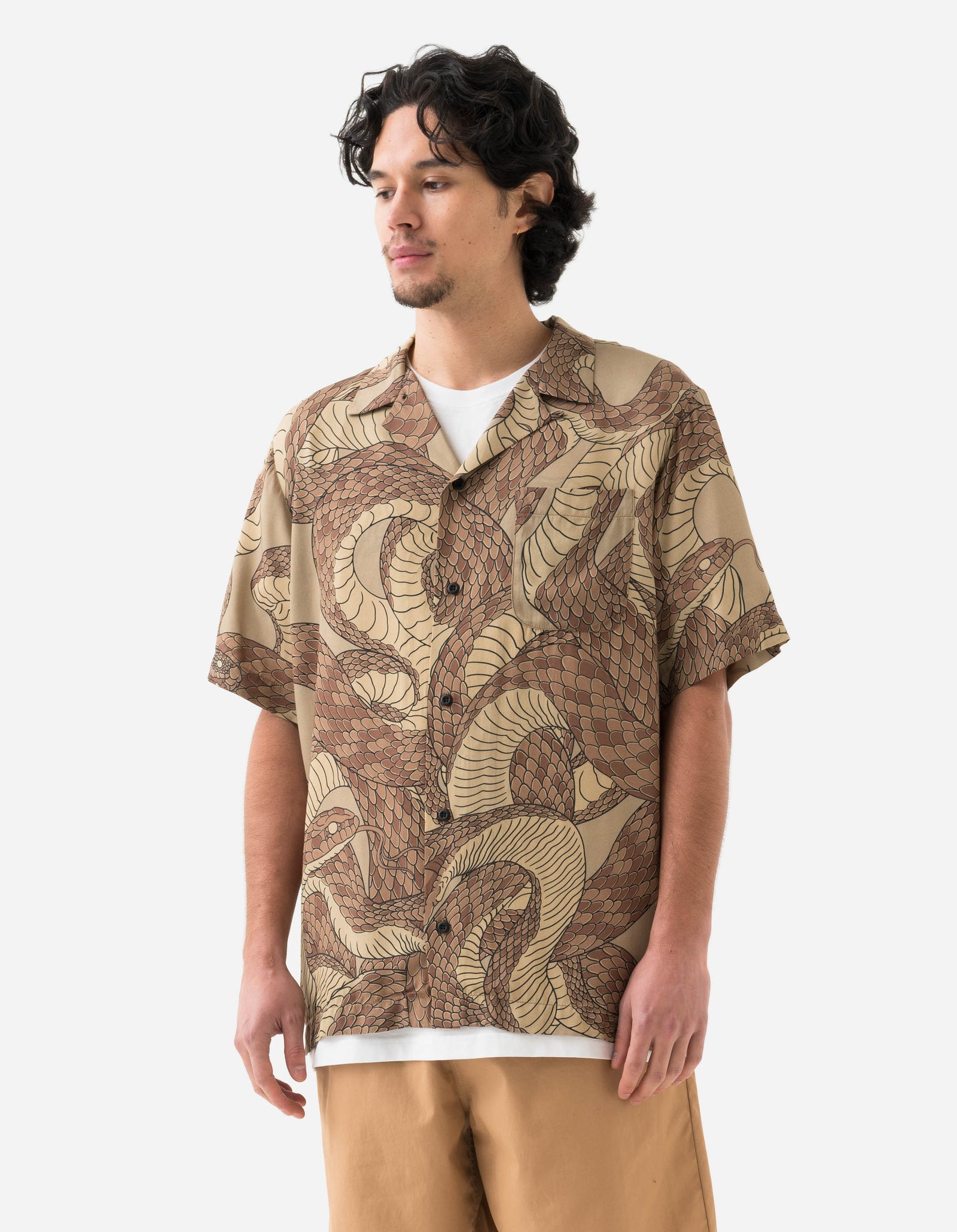 1480 Snakeskin Summer Shirt Desert