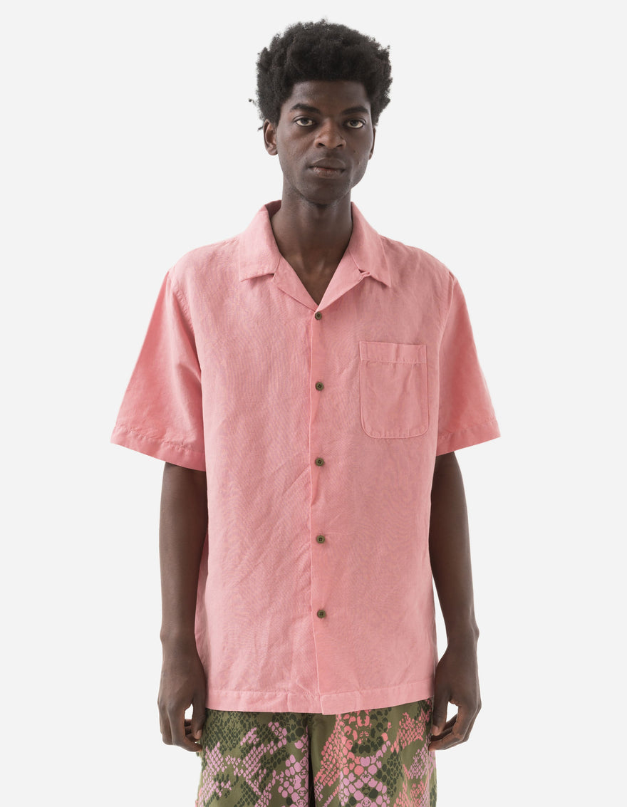 5211 Hemp Camp Collar Shirt Pink