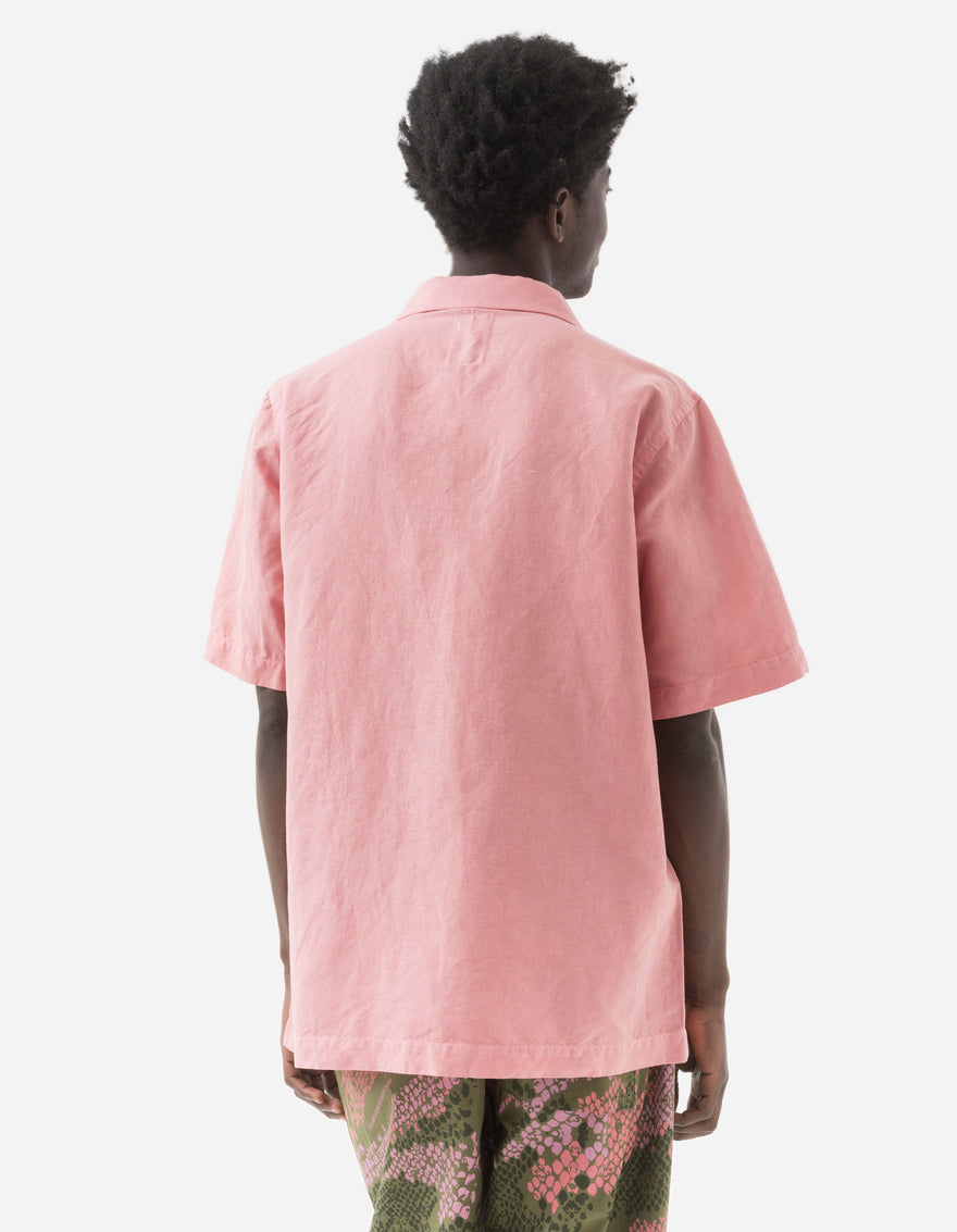 5211 Hemp Camp Collar Shirt Pink