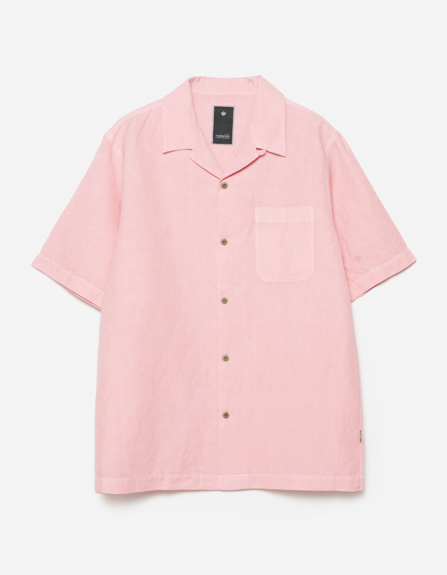 5211 Hemp Camp Collar Shirt Pink