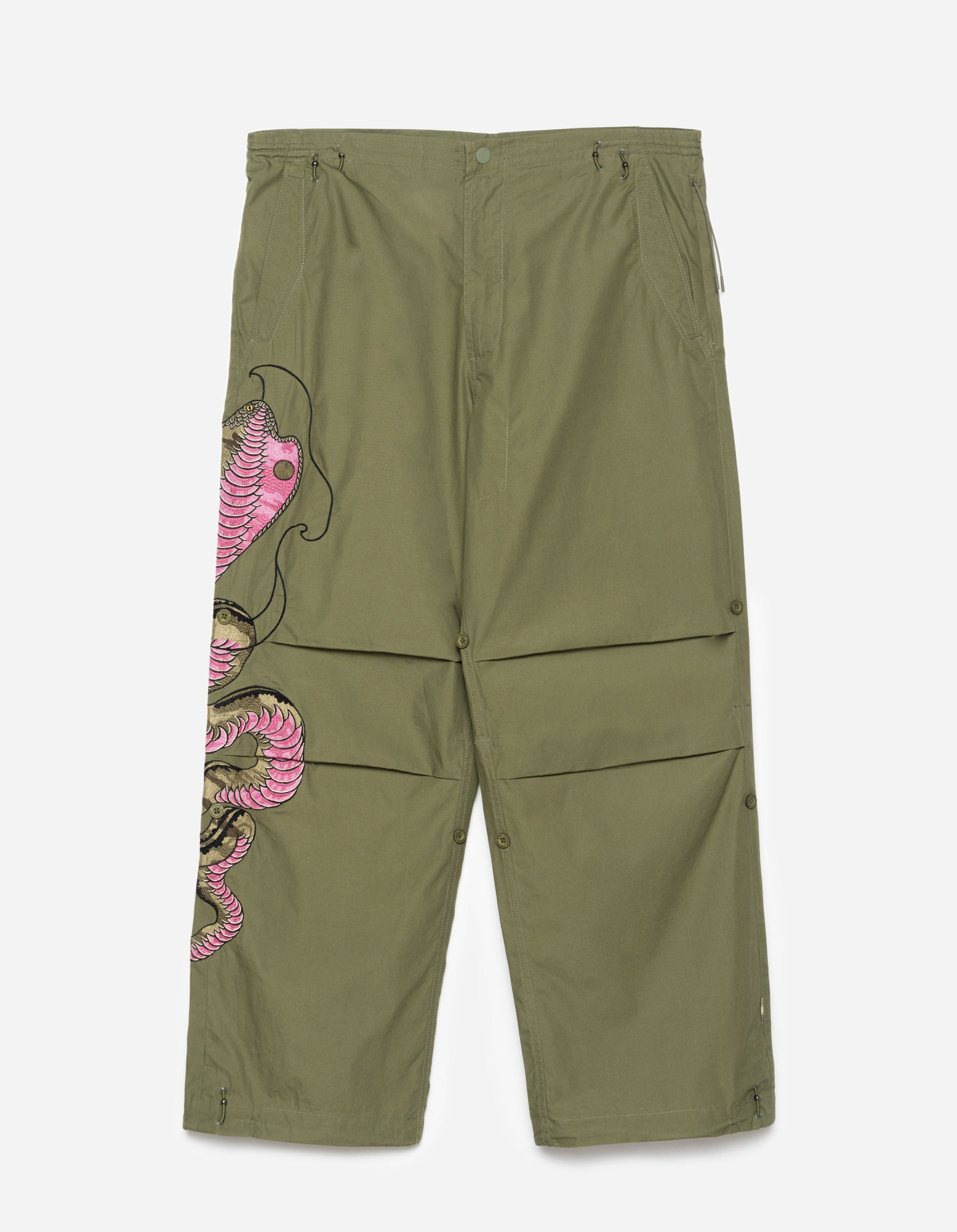 6007 Ying Yang Cobra Loose Snopants Olive OG-107F