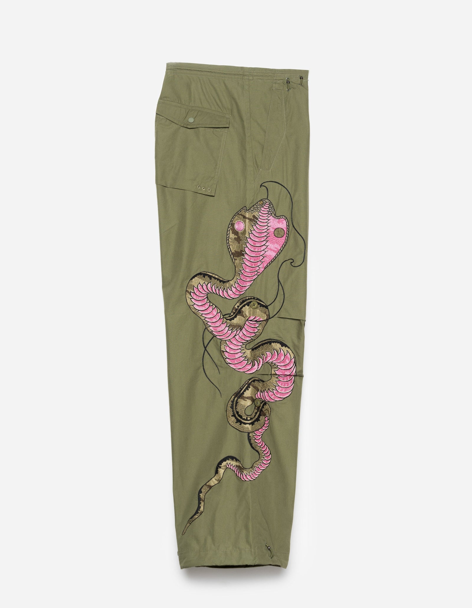 6007 Ying Yang Cobra Loose Snopants Olive OG-107F