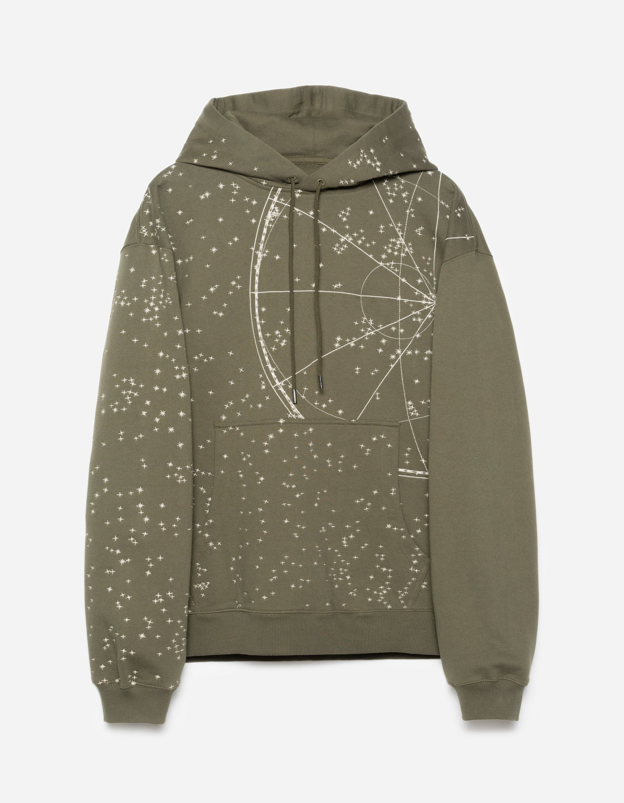 6015 Celeste Hooded Sweat Olive OG-107F