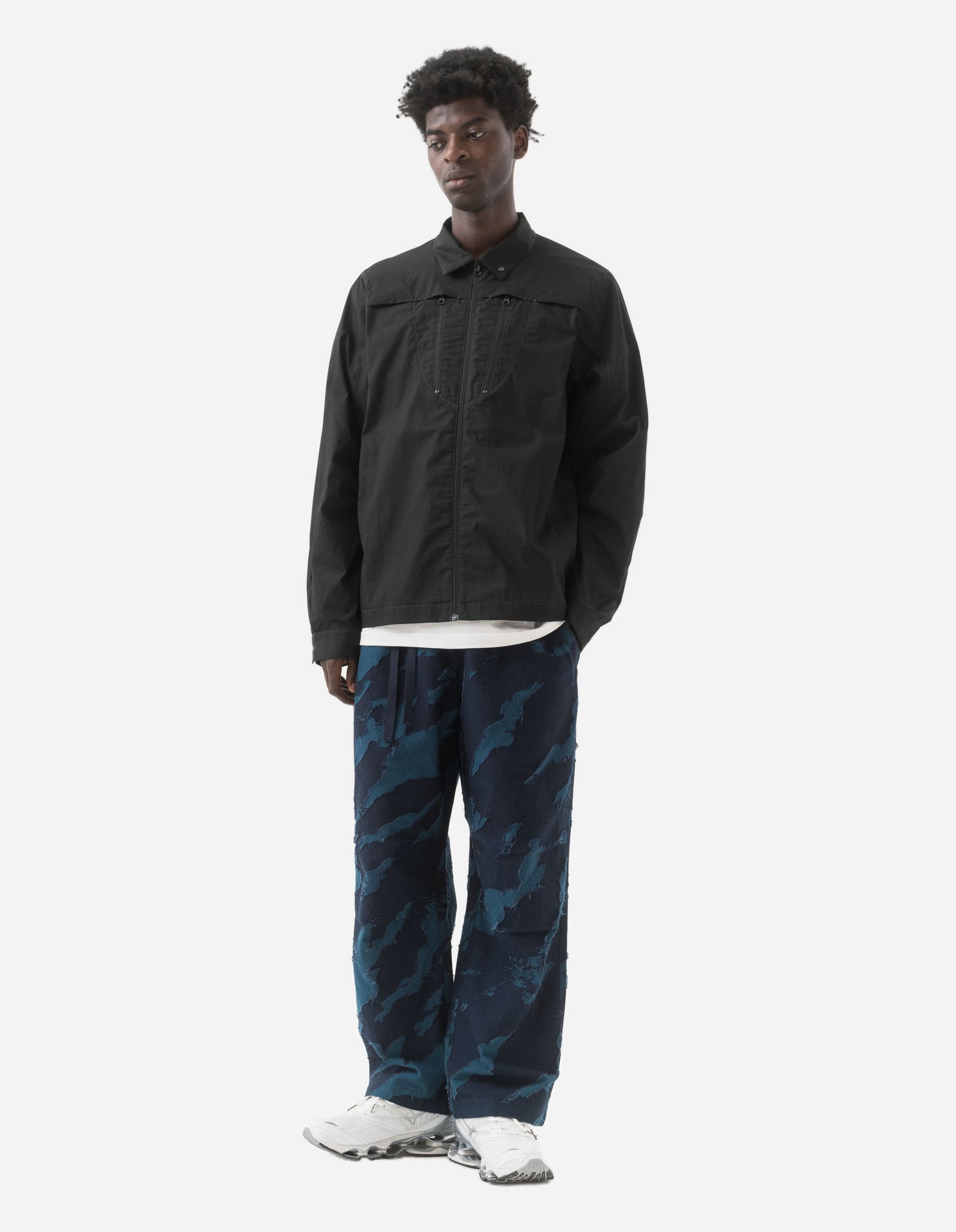 6062 Bonsai Loose Track Pants Indigo