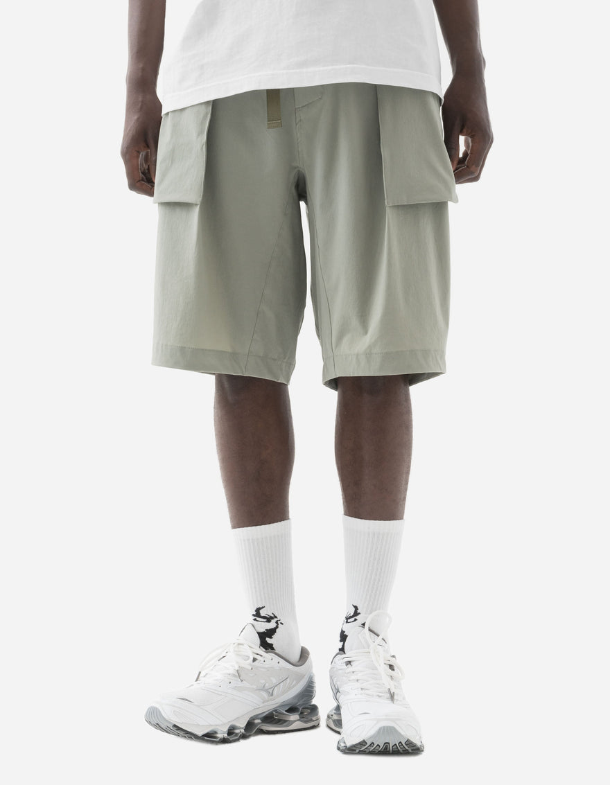 6042 Recycled Nylon Cargo Shorts Sage