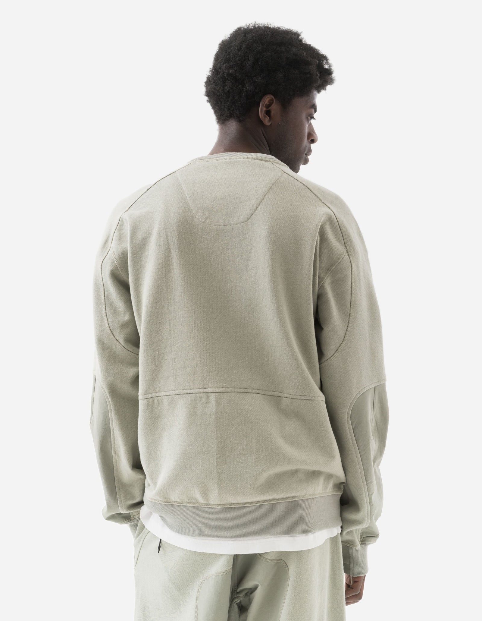 6045 Organic Articulated Crew Sweat Sage