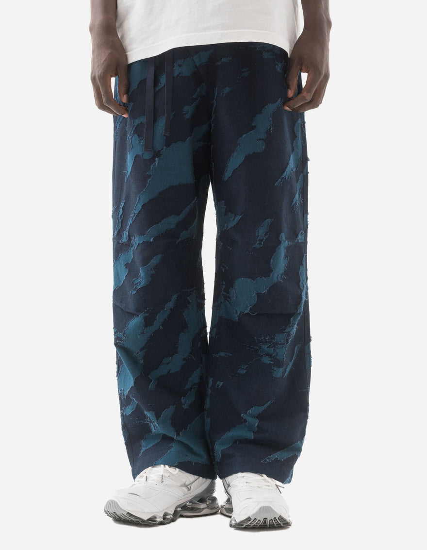 6062 Bonsai Loose Track Pants Indigo