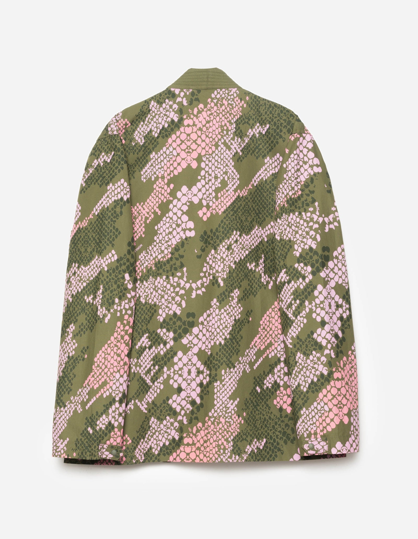 6073 Bonsai Python Camo Hanten Shirt Sakura