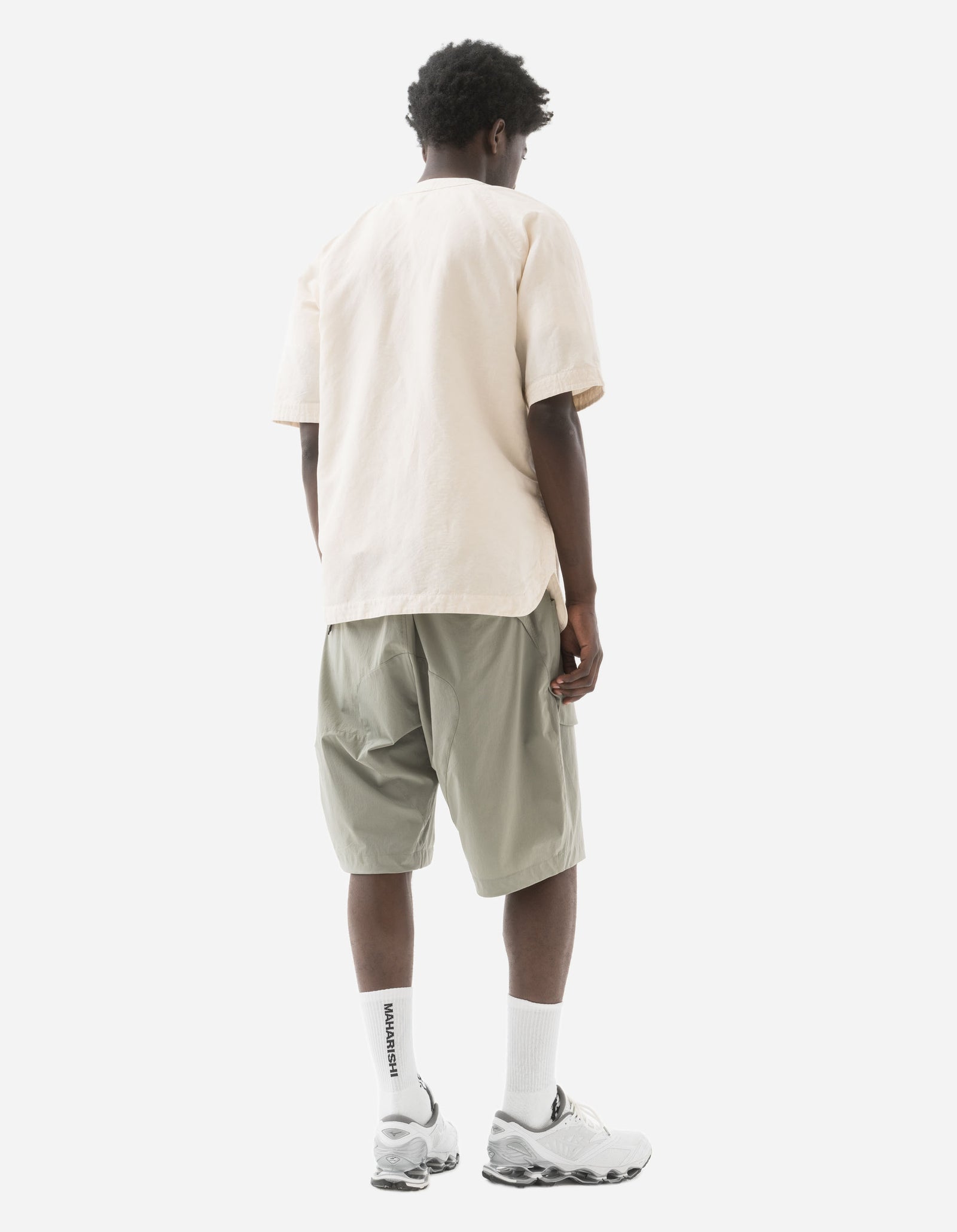 6042 Recycled Nylon Cargo Shorts Sage