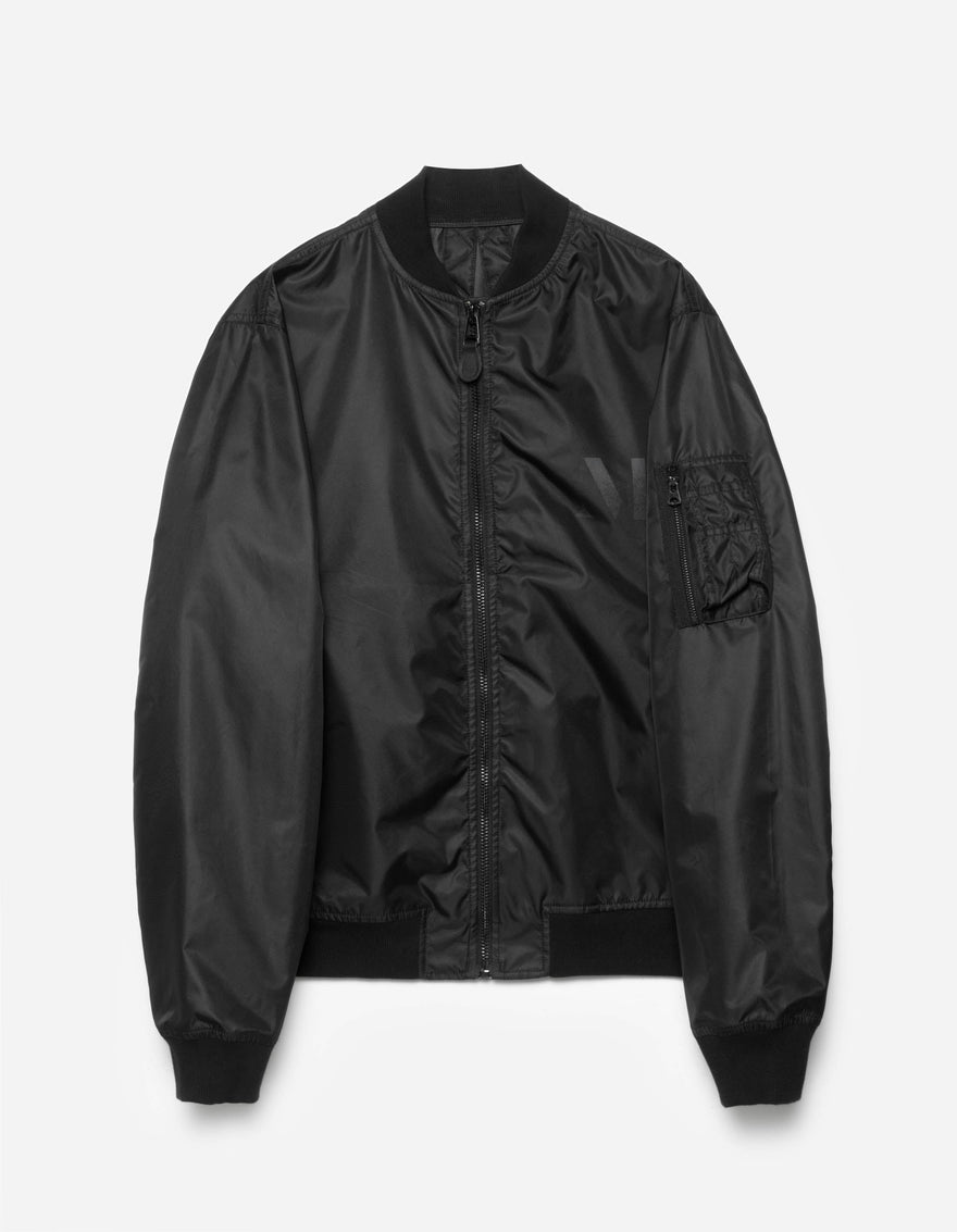 6112 Maharishi Flight Jacket Black