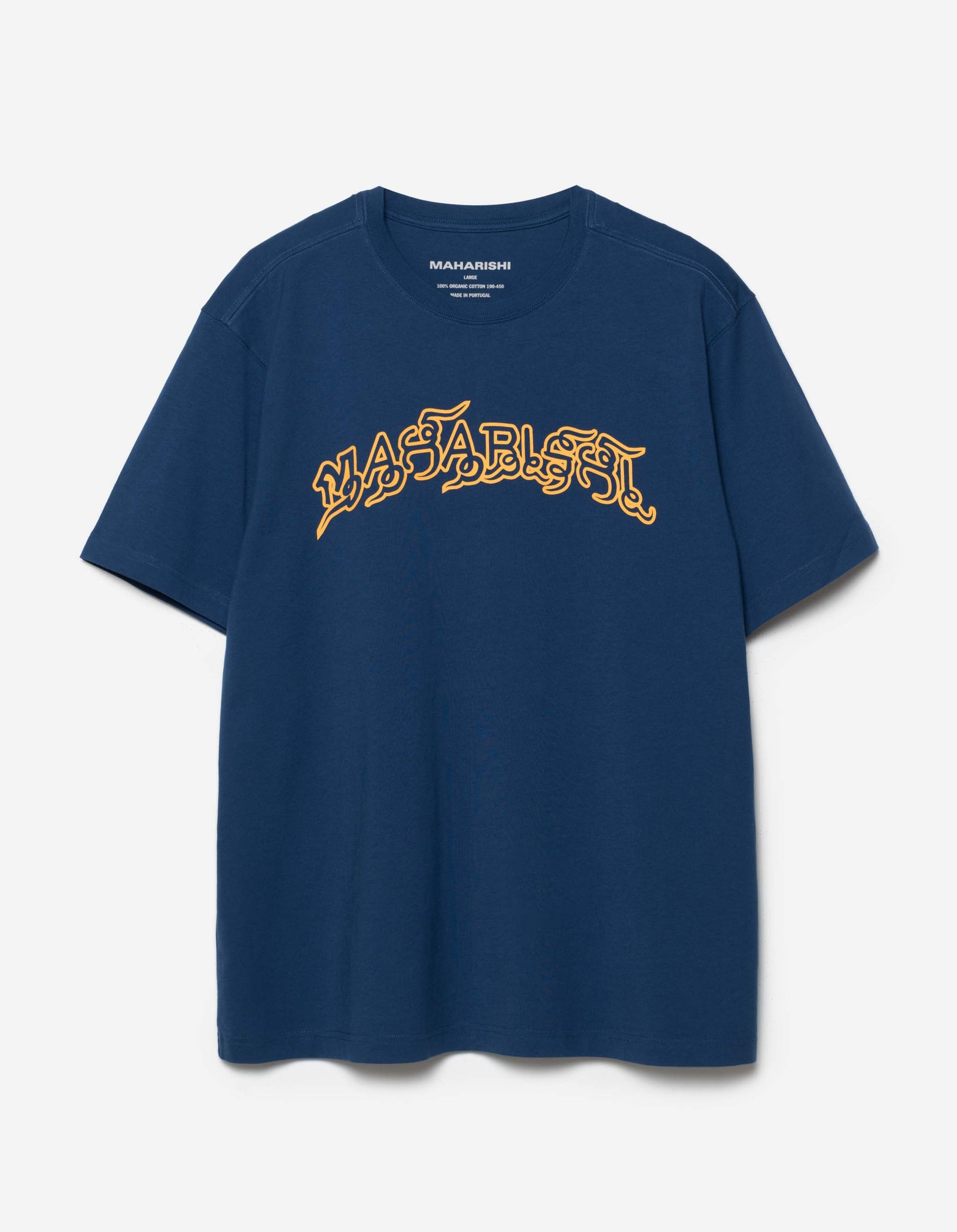 1489 Muay Thai Tiger Dragon T-Shirt Navy Blueprint