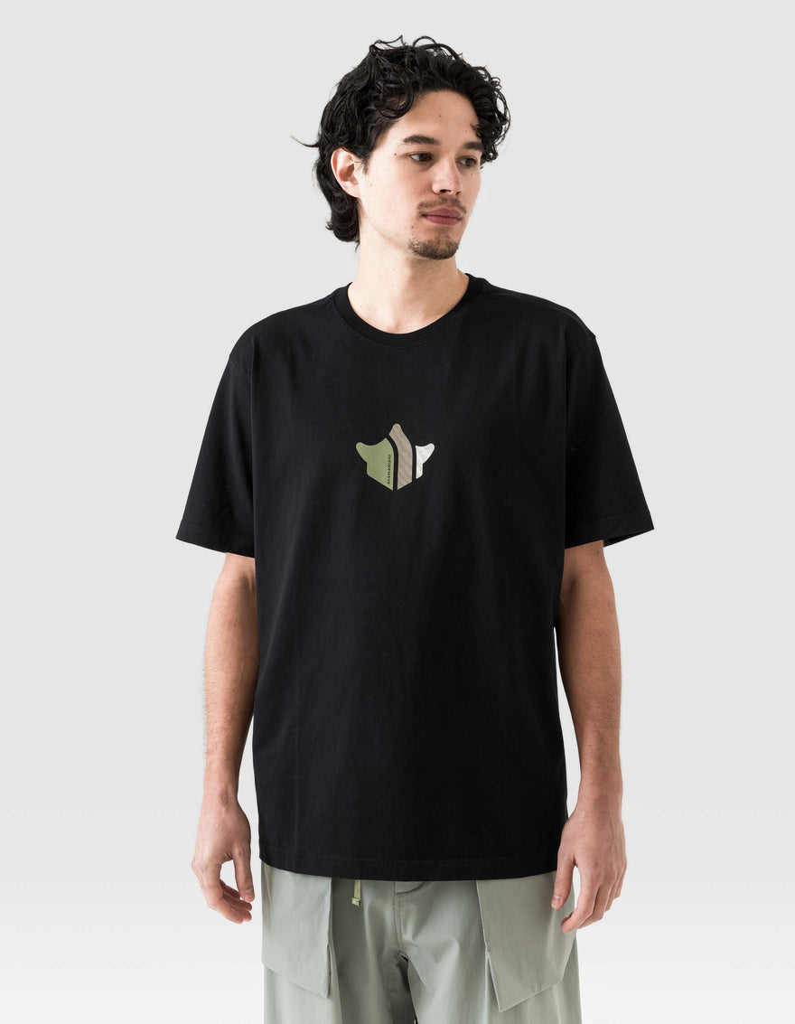 1492 Maharishi Temple T-Shirt Black