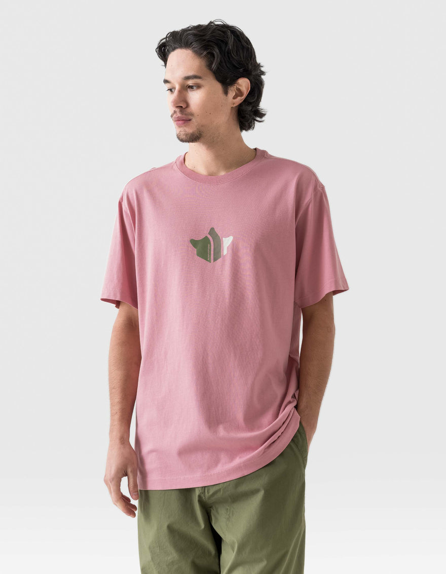 1492 Maharishi Temple T-Shirt Pink