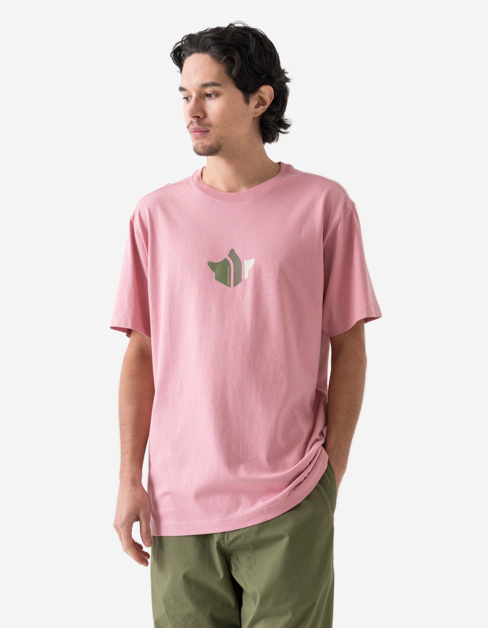 1492 Maharishi Temple T-Shirt Pink