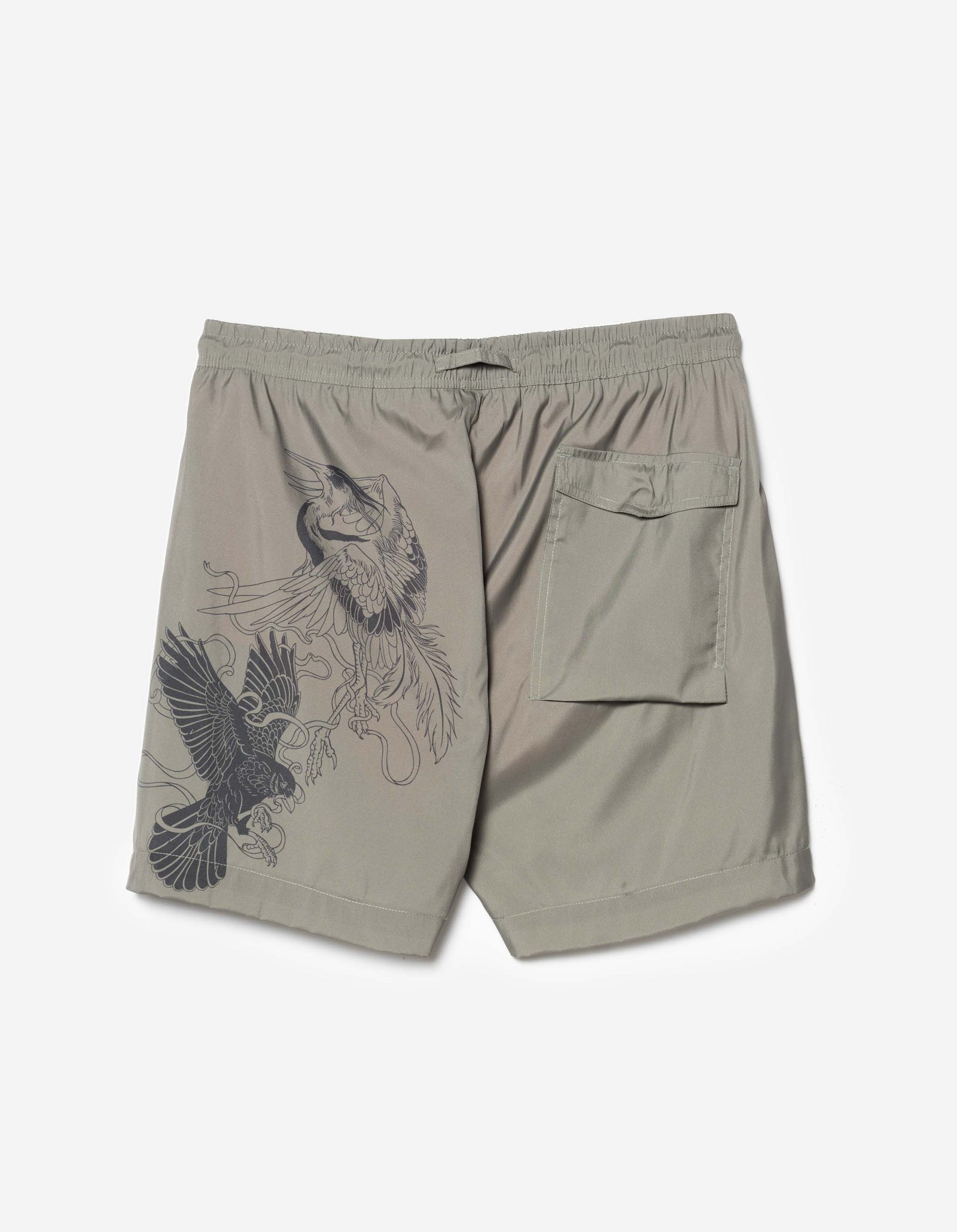 1543 Crow & Heron Swim Shorts Olive