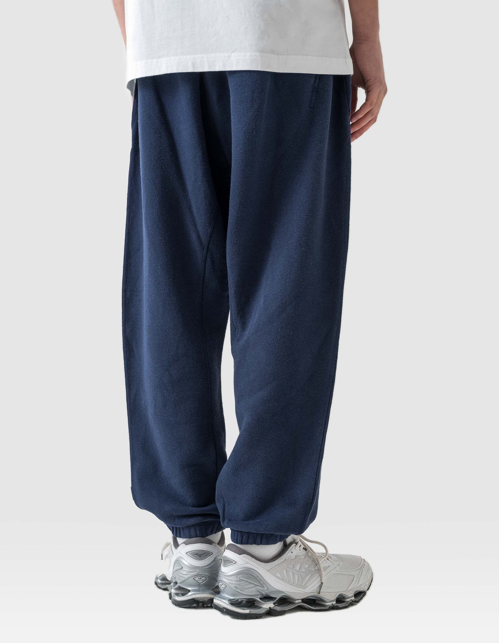 5232 Asym Low Hemp Sweatpants Navy Blueprint