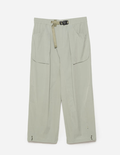 6041 Recycled Pleated Track Pants Sage