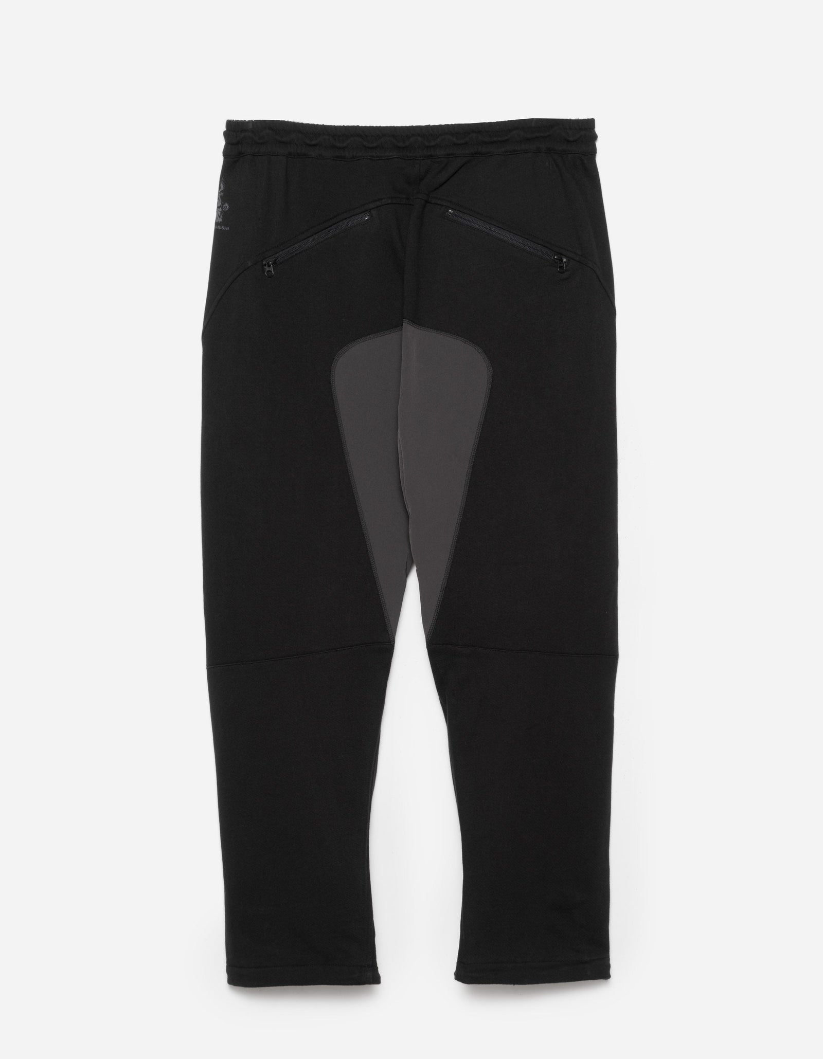 6046 Organic Articulated Sweatpants Black