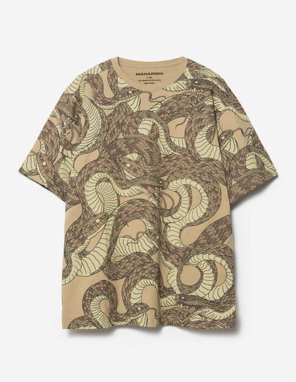 6072 Snakeskin Camo T-Shirt Desert