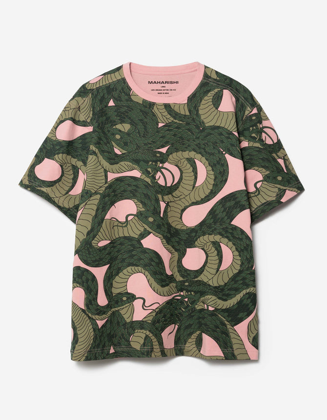 6072 Snakeskin Camo T-Shirt Sakura