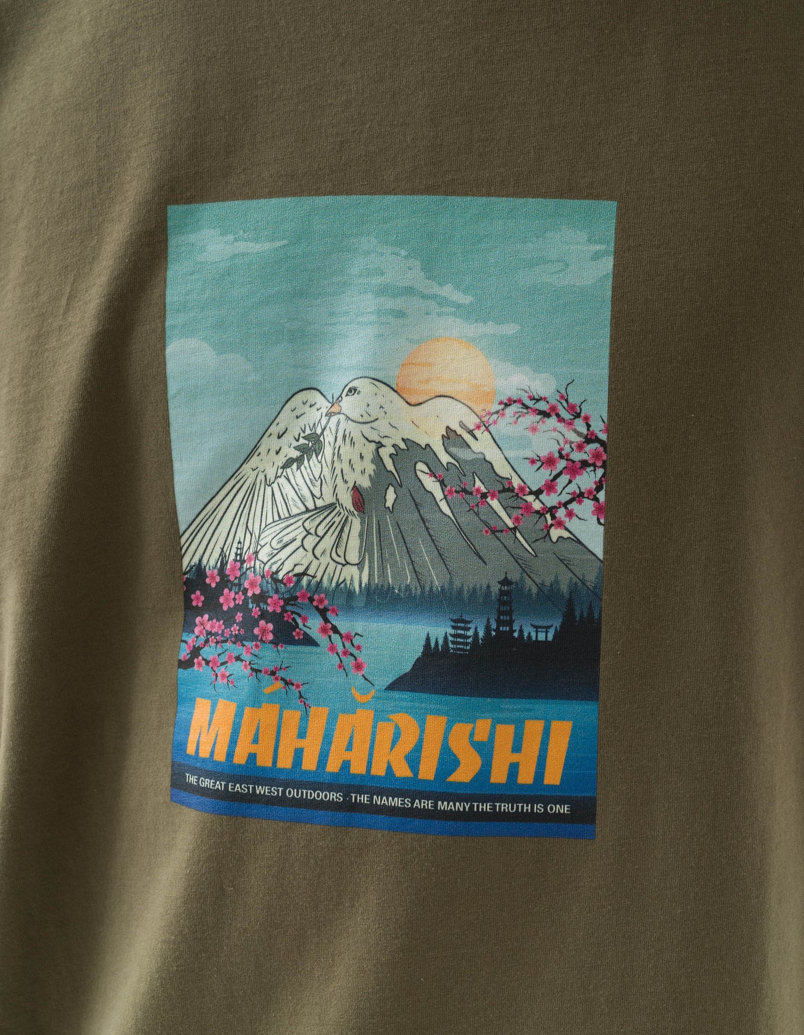 1351 Maha Mountain T-Shirt Olive