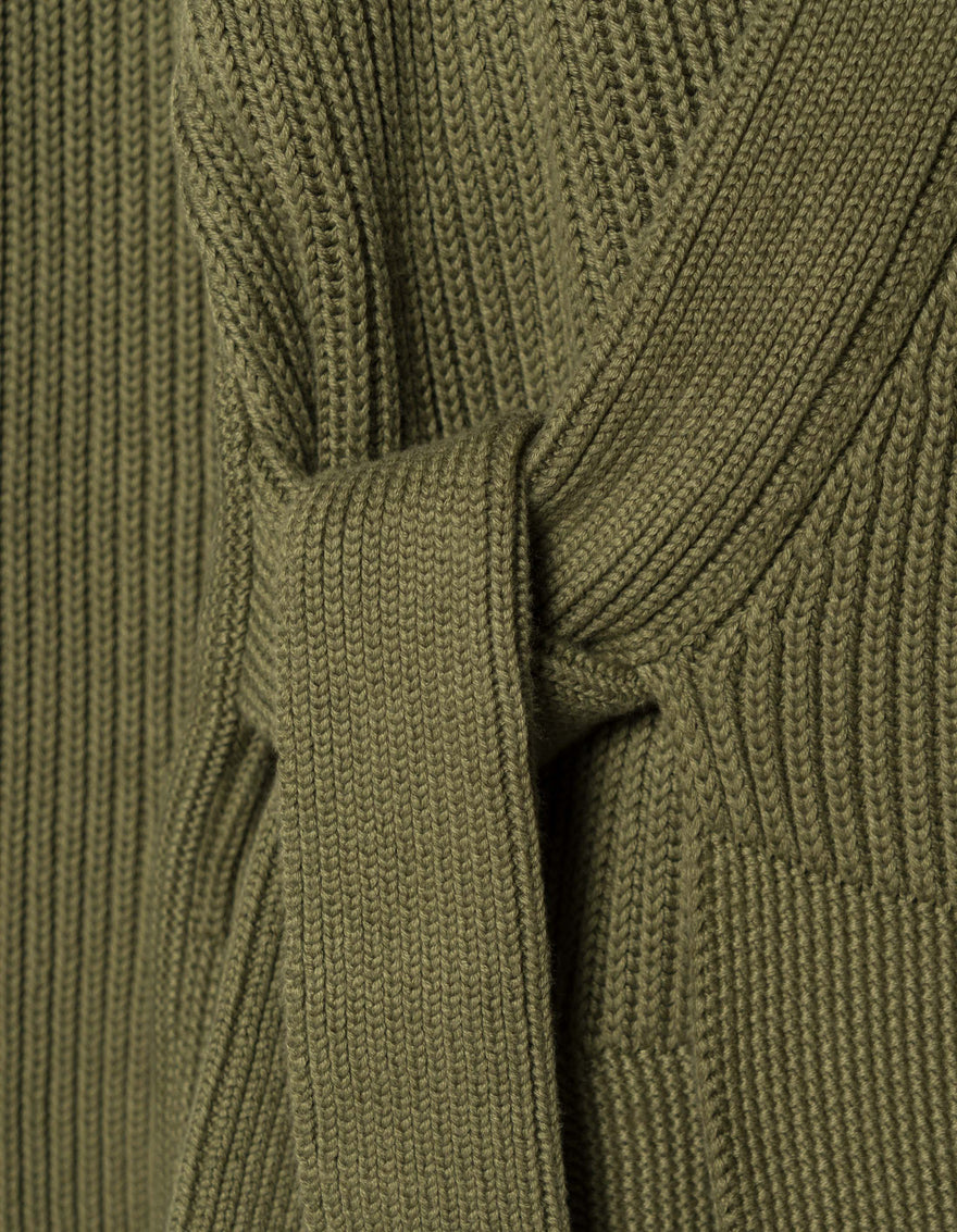 1461 Maharishi Knitted Kimono Olive