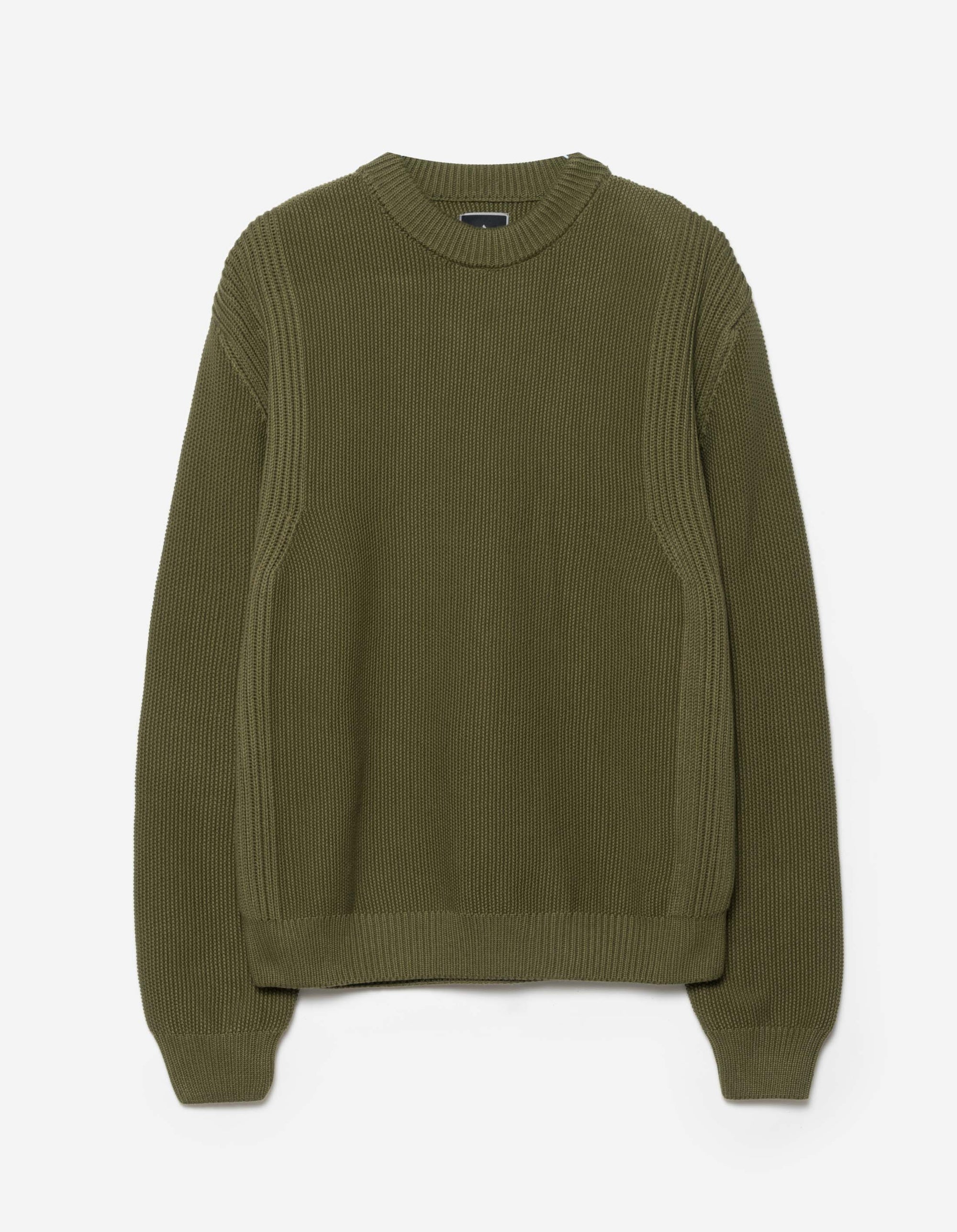 1462 Maharishi Knitted Crew Olive