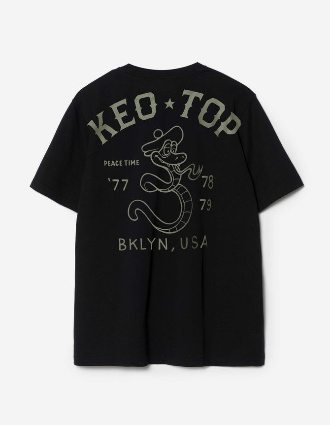 1465 Keo Maharishi Organic T-Shirt Black