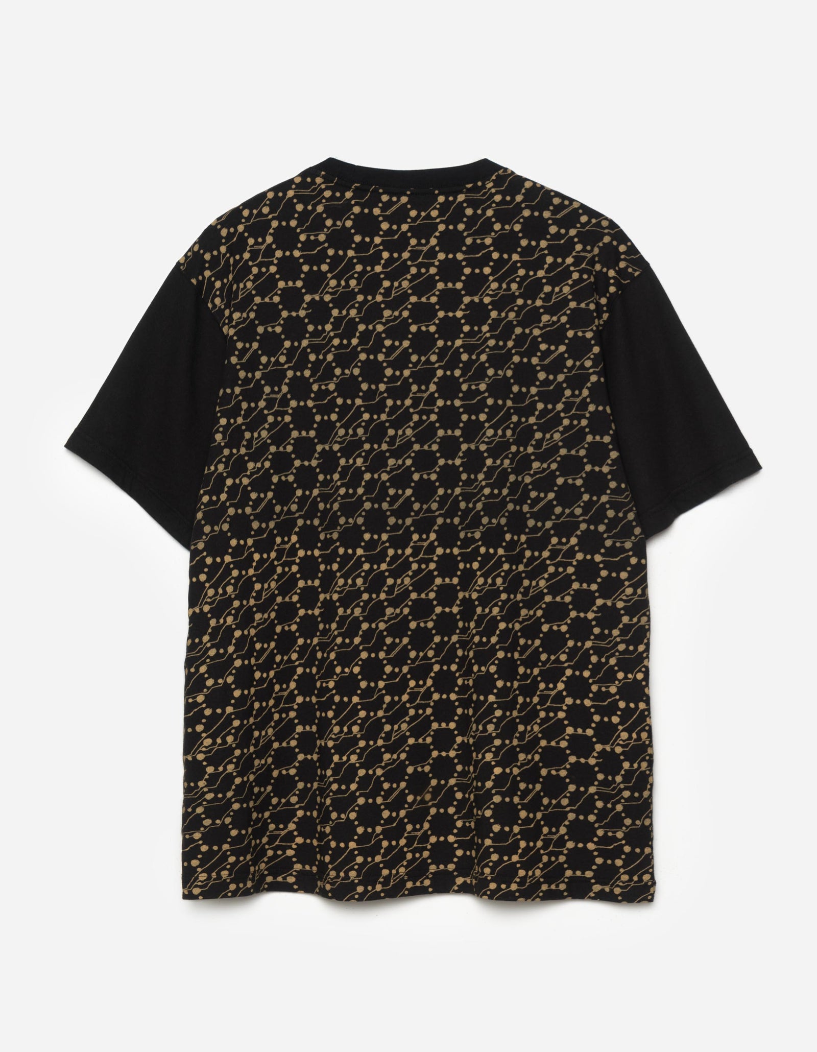 1467 Honeycomb Snakeskin T-Shirt Black