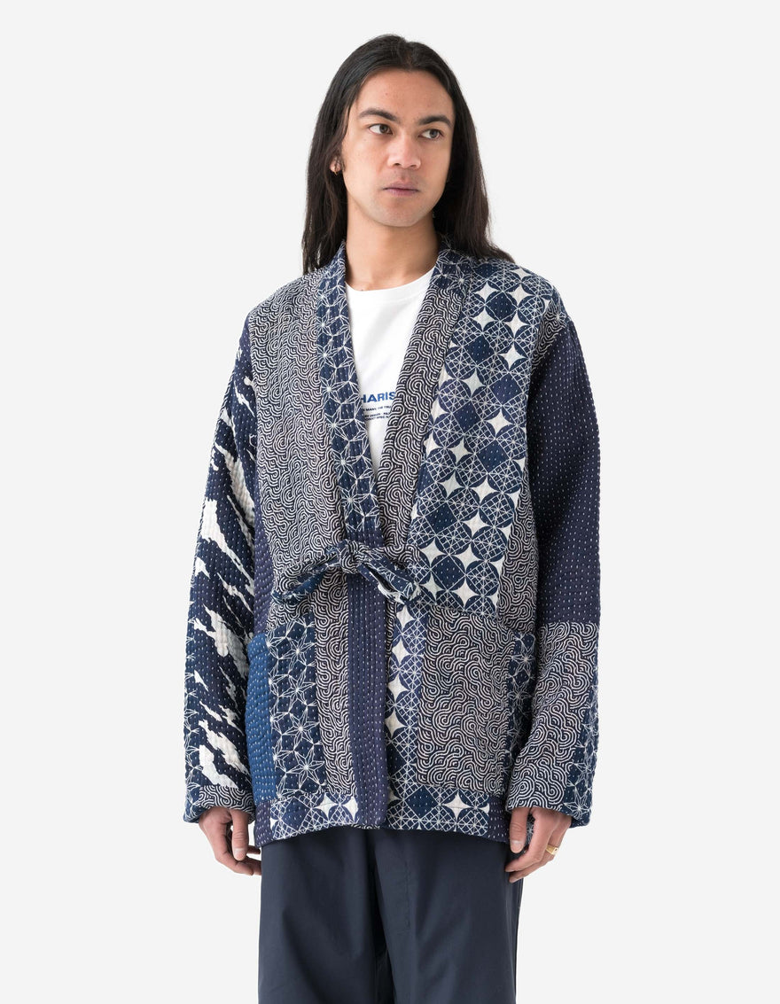 1470 Mahaboro Kimono Jacket Navy/Ecru