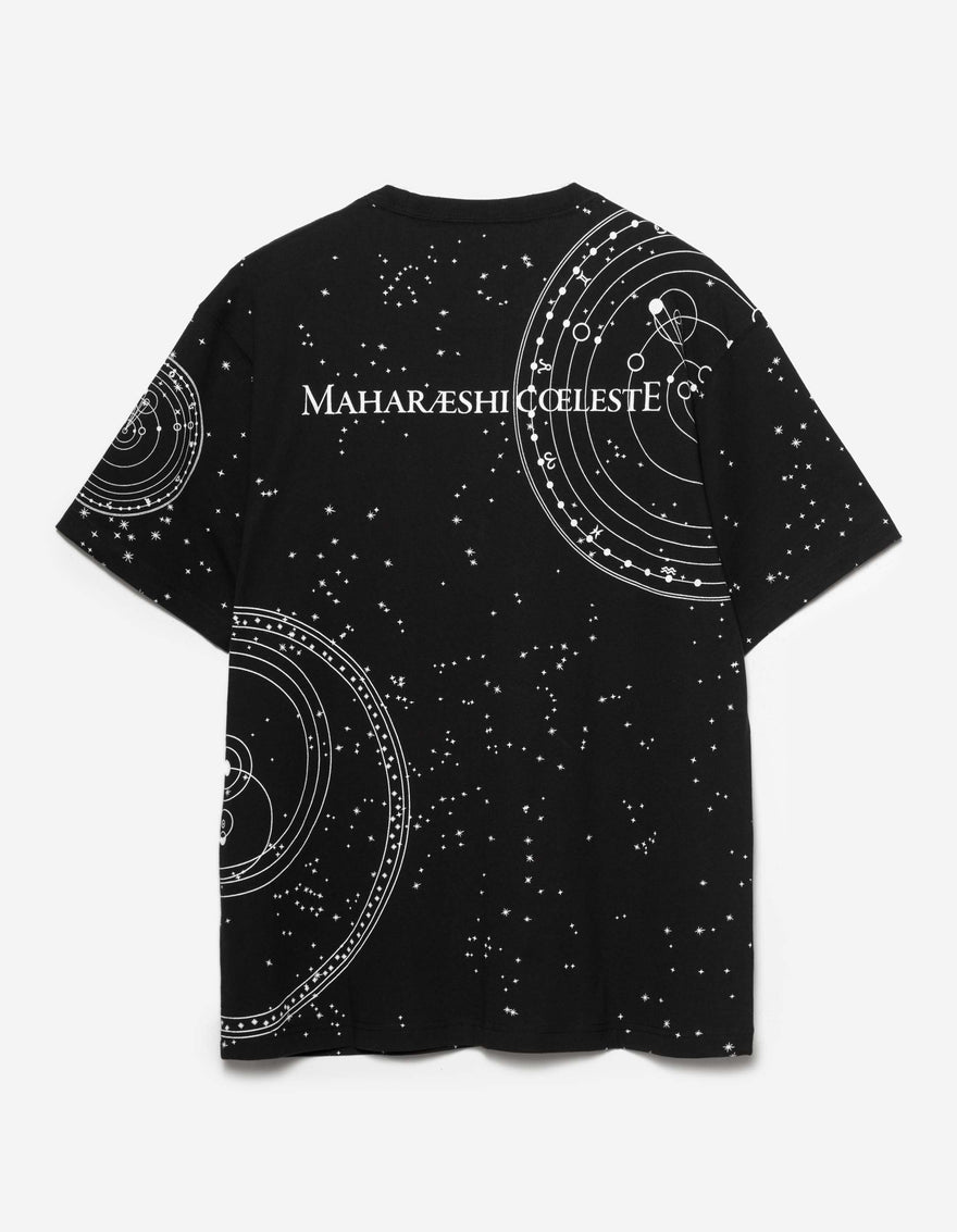 1528 Celeste Constellation T-Shirt Black