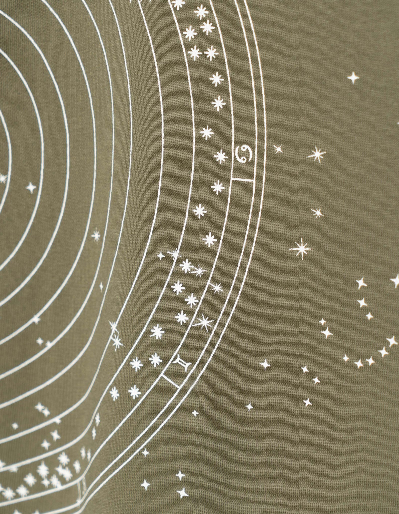 1528 Celeste Constellation T-Shirt Olive