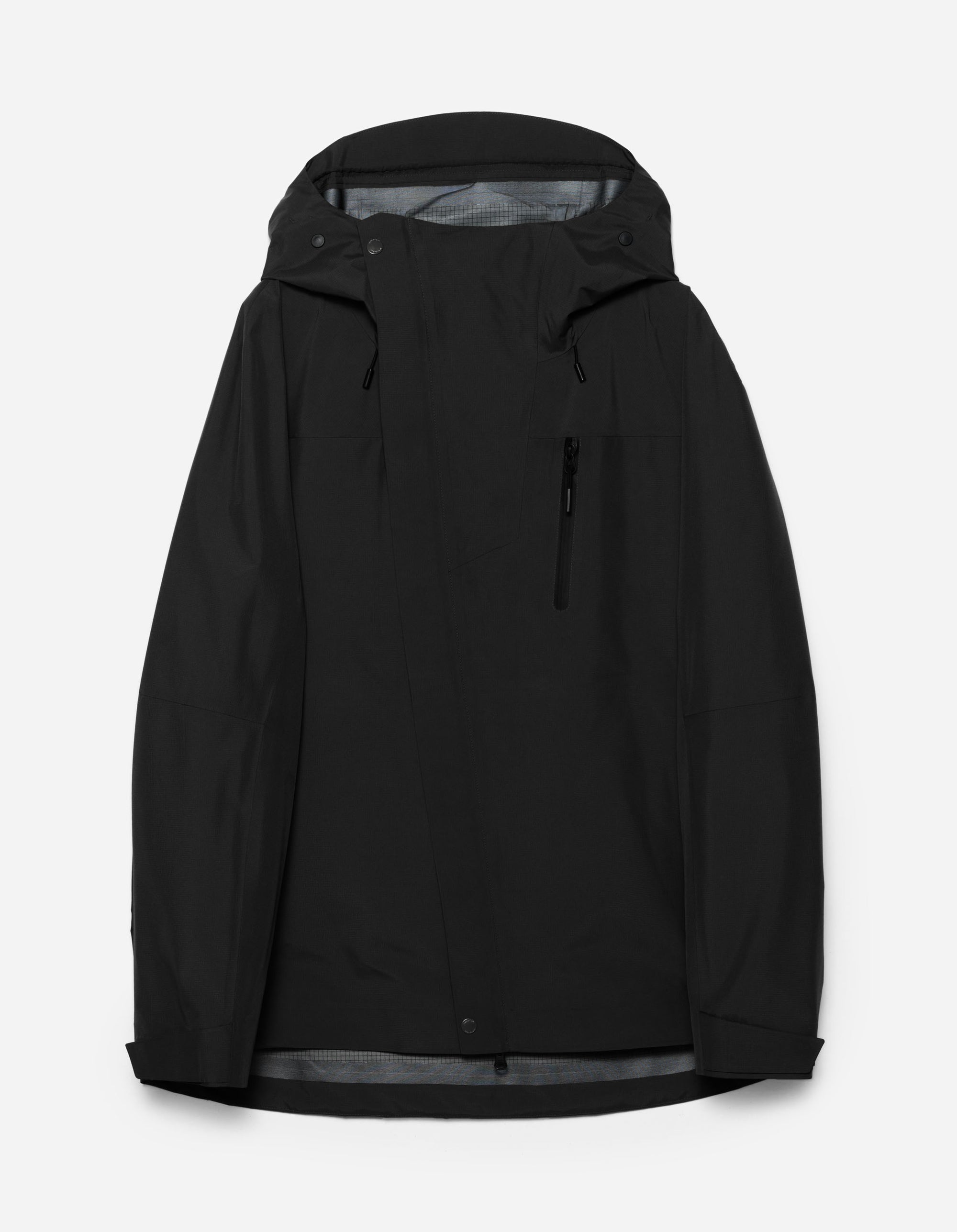 5030 Waterproof 3L Asym Storm Parka Black