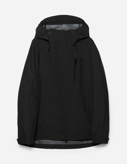 5030 3L Asym Parka Black