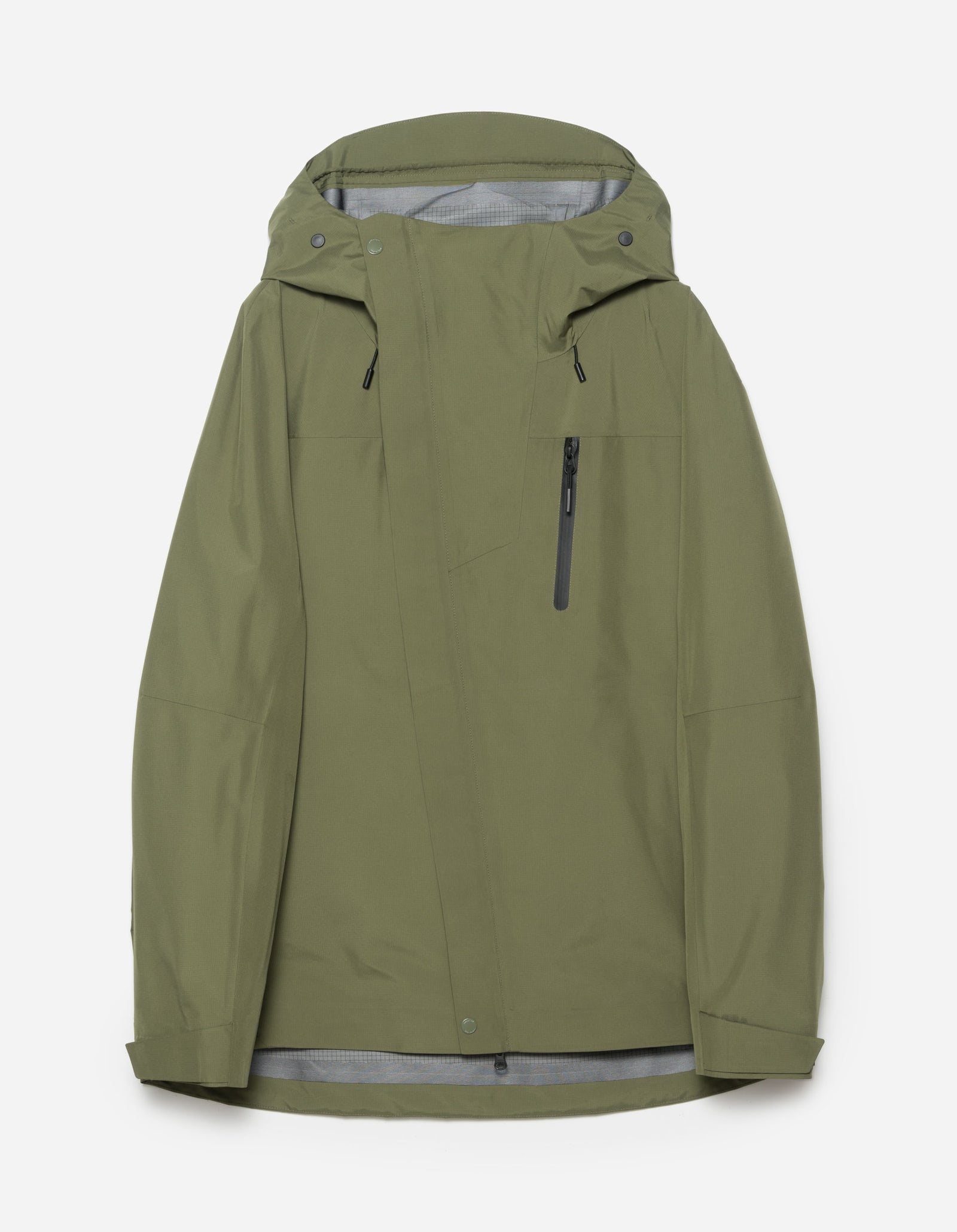 5030 Waterproof 3L Asym Storm Parka Olive