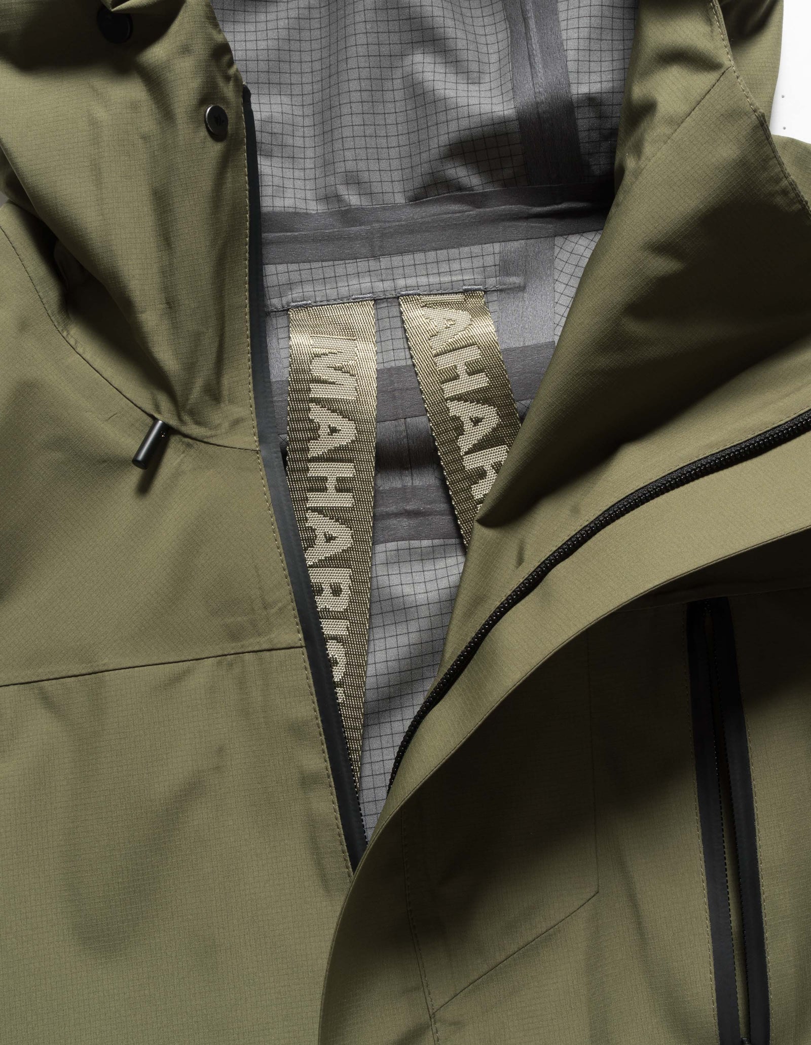 5030 Waterproof 3L Asym Storm Parka Olive