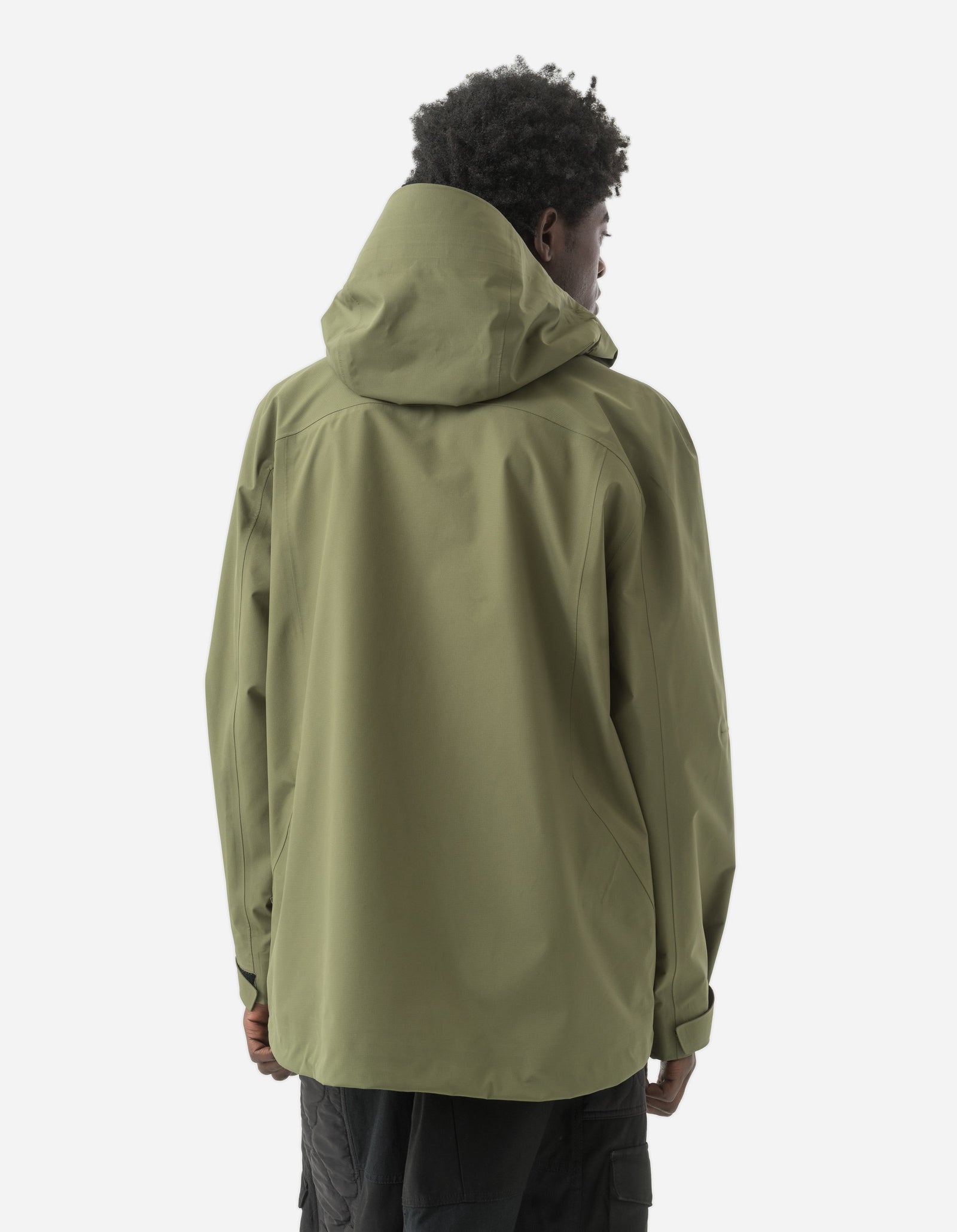 5030 Waterproof 3L Asym Storm Parka Olive