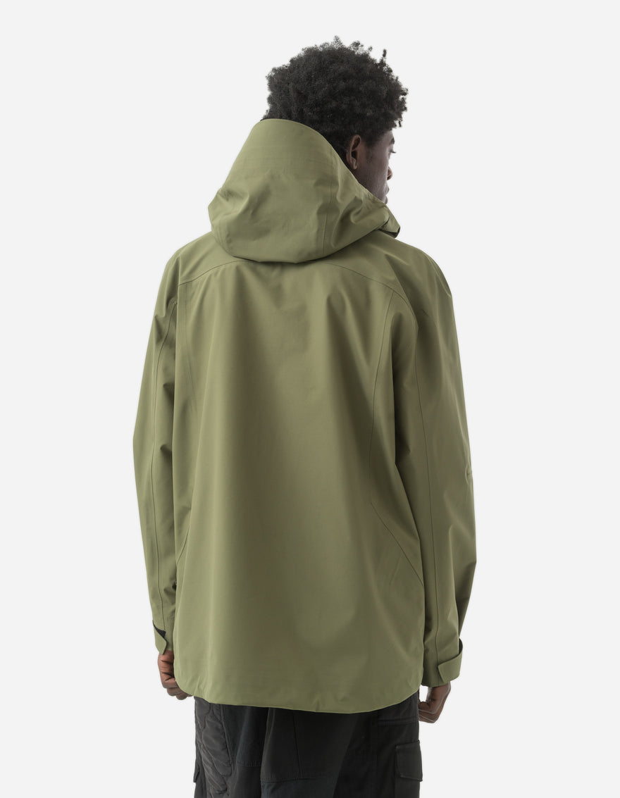 5030 3L Asym Parka Olive