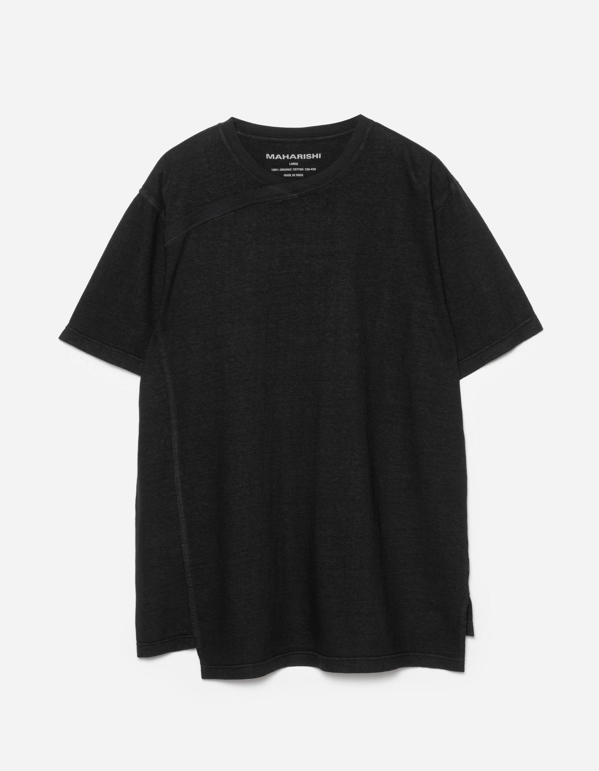 6000 Monk Organic Hemp T-Shirt Black