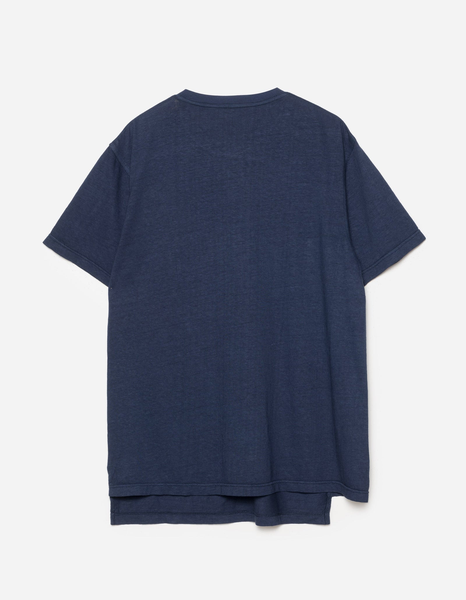 6000 Monk Organic Hemp T-Shirt Navy Blueprint