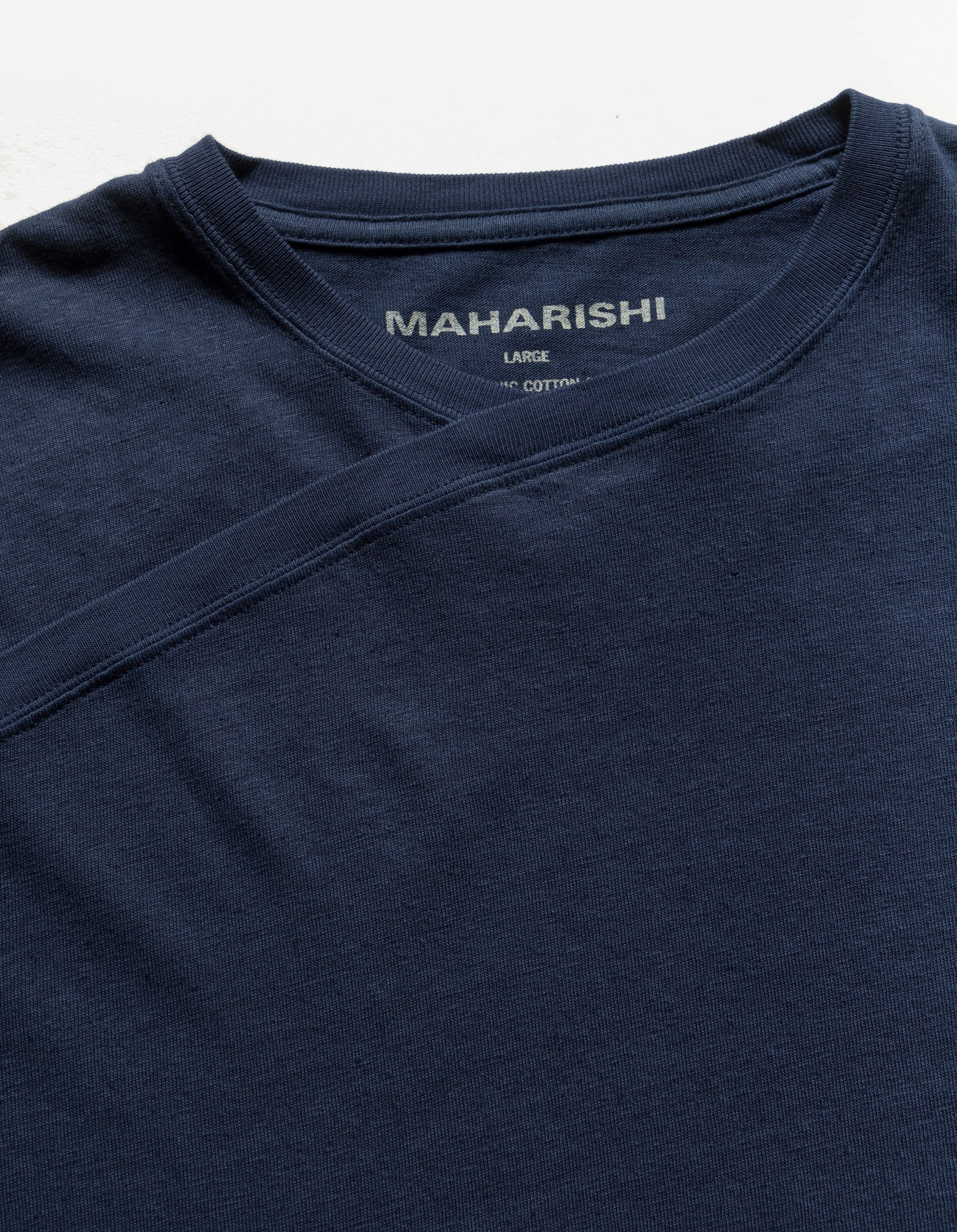 6000 Monk Organic Hemp T-Shirt Navy Blueprint