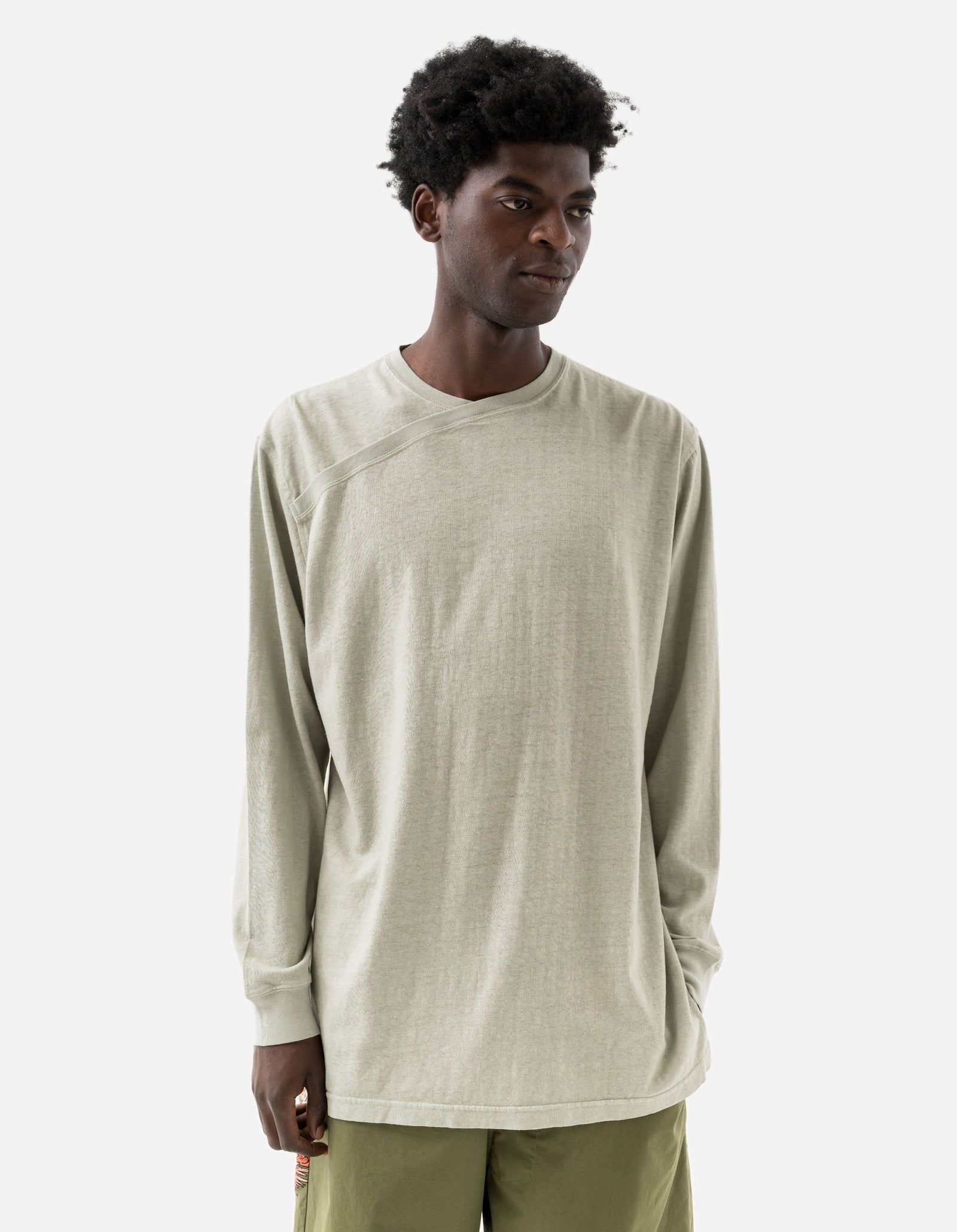 6001 Monk Organic Hemp L/S T-Shirt Sage