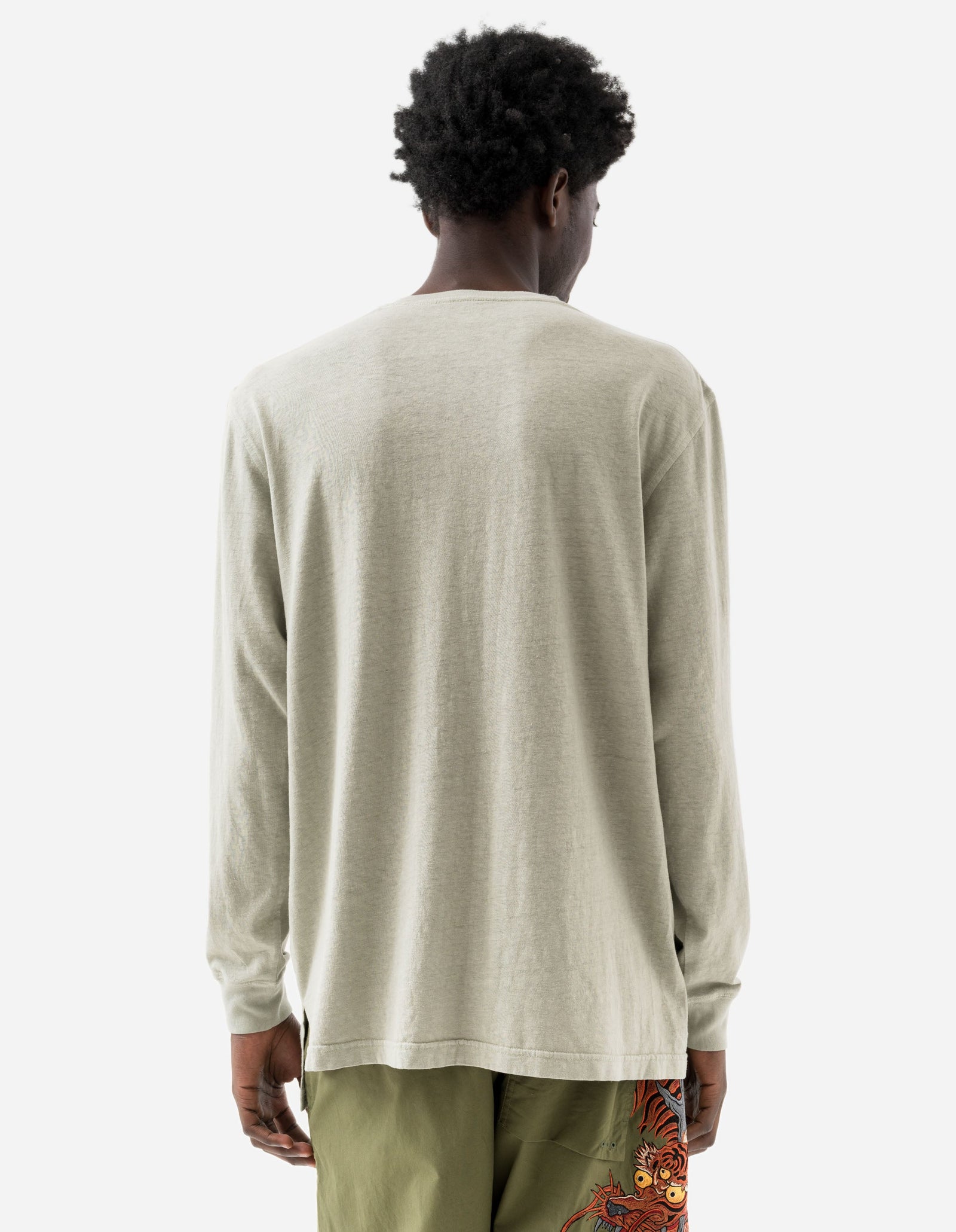 6001 Monk Organic Hemp L/S T-Shirt Sage