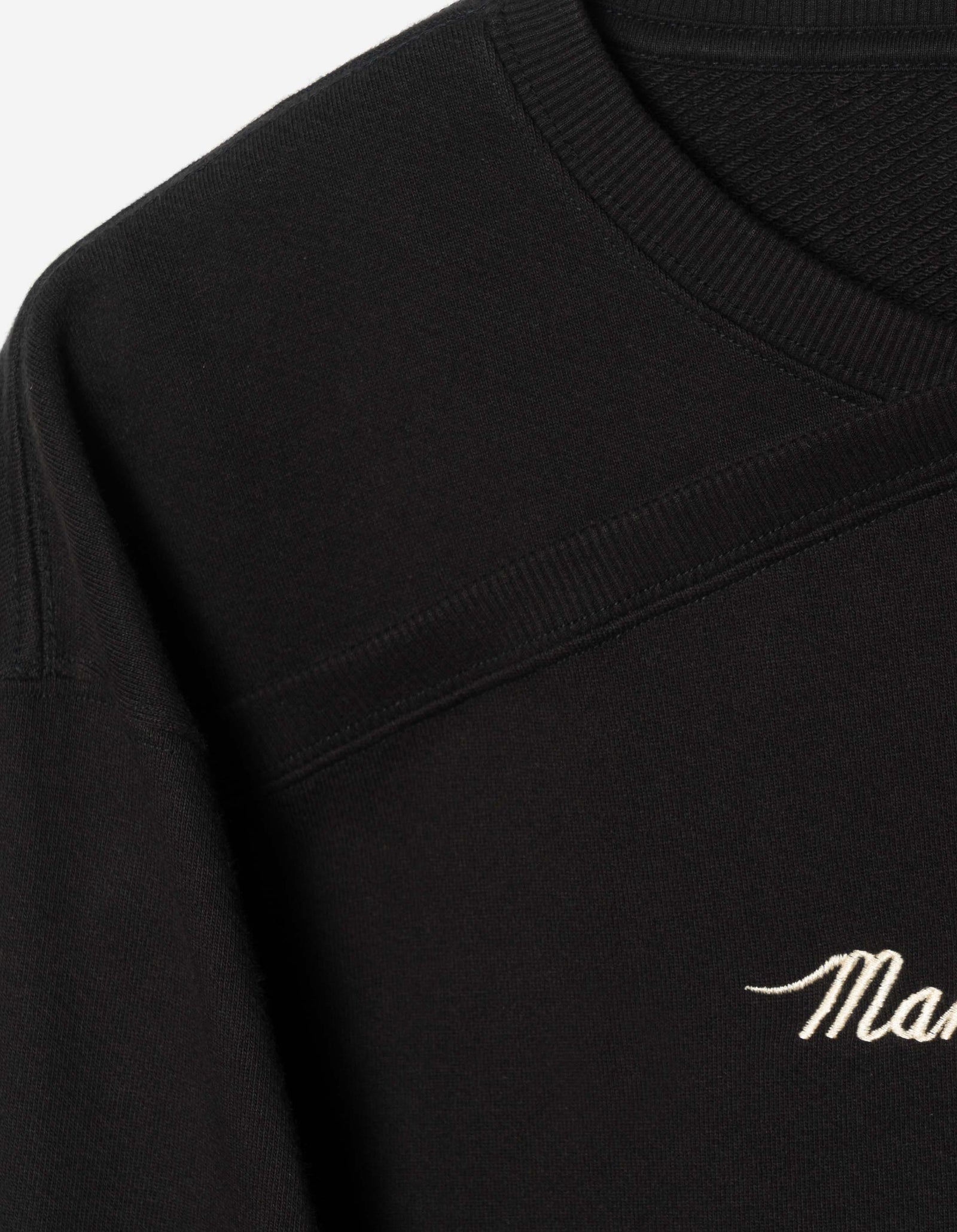 6009 Caduceus Monk Crew Sweat Black