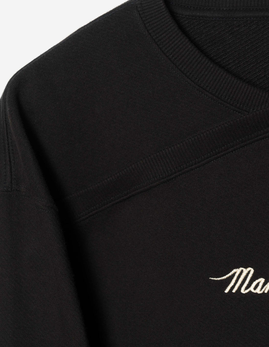 6009 Caduceus Monk Crew Sweat Black