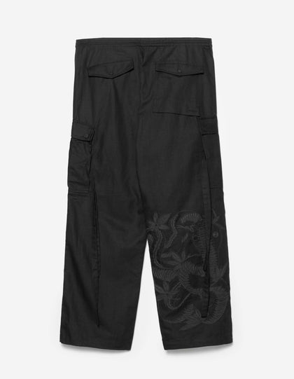 6035 Cobra Loose Cargo Snopants Black